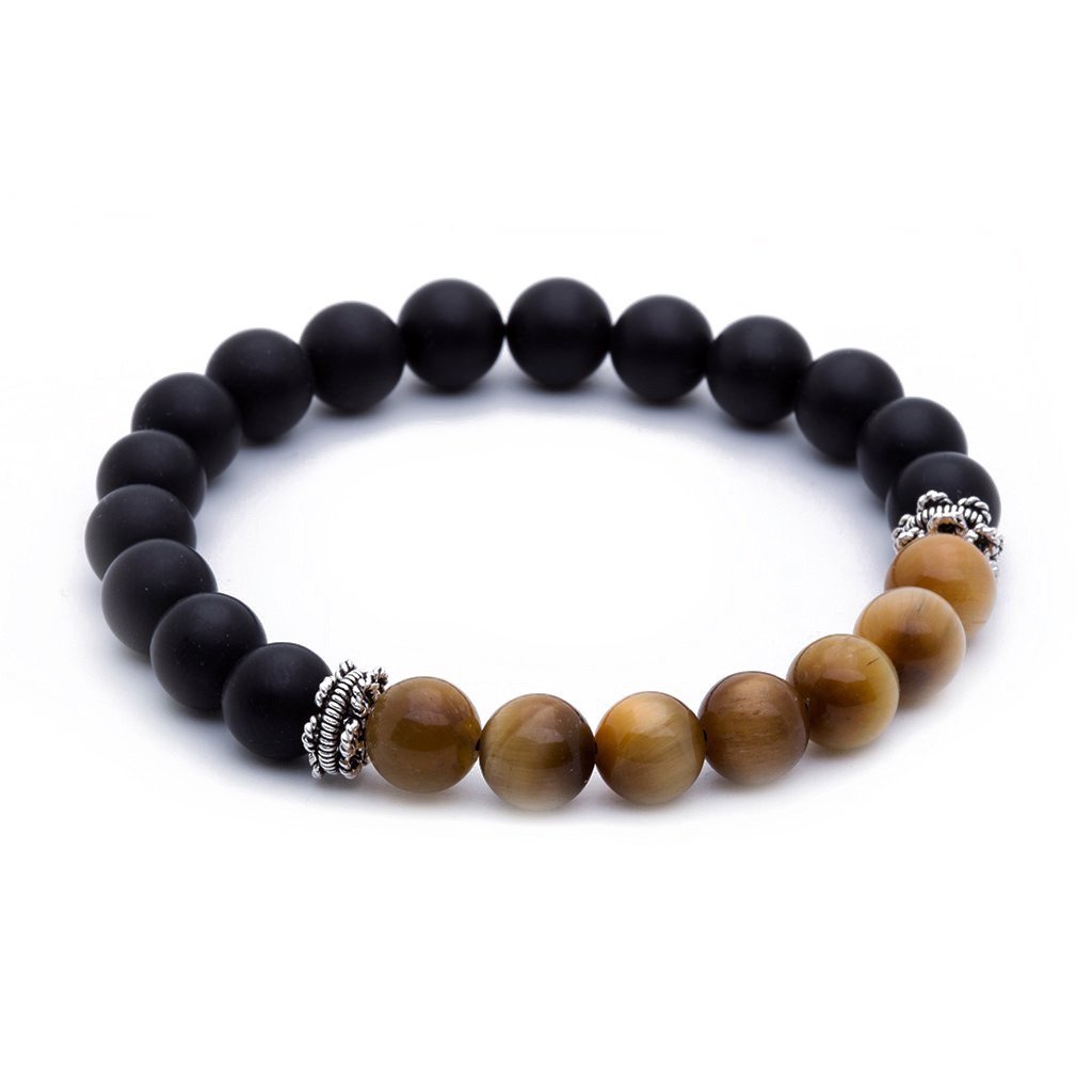 Agate Beaded Bracelet- Beaded Bracelets- ATOLYESTONE- aststaj