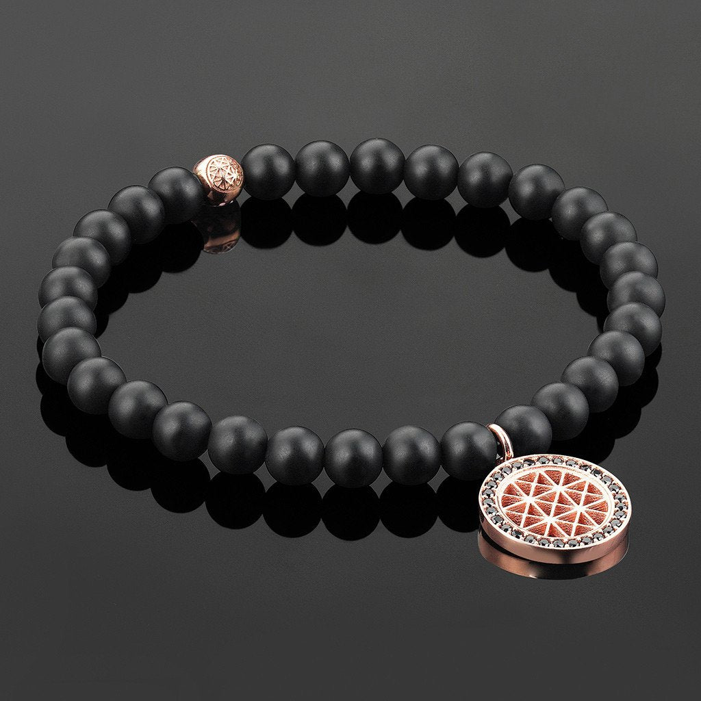 Atolyestone Charm Bracelet - Solid Silver- Beaded Charm Bracelets- ATOLYESTONE- aststaj