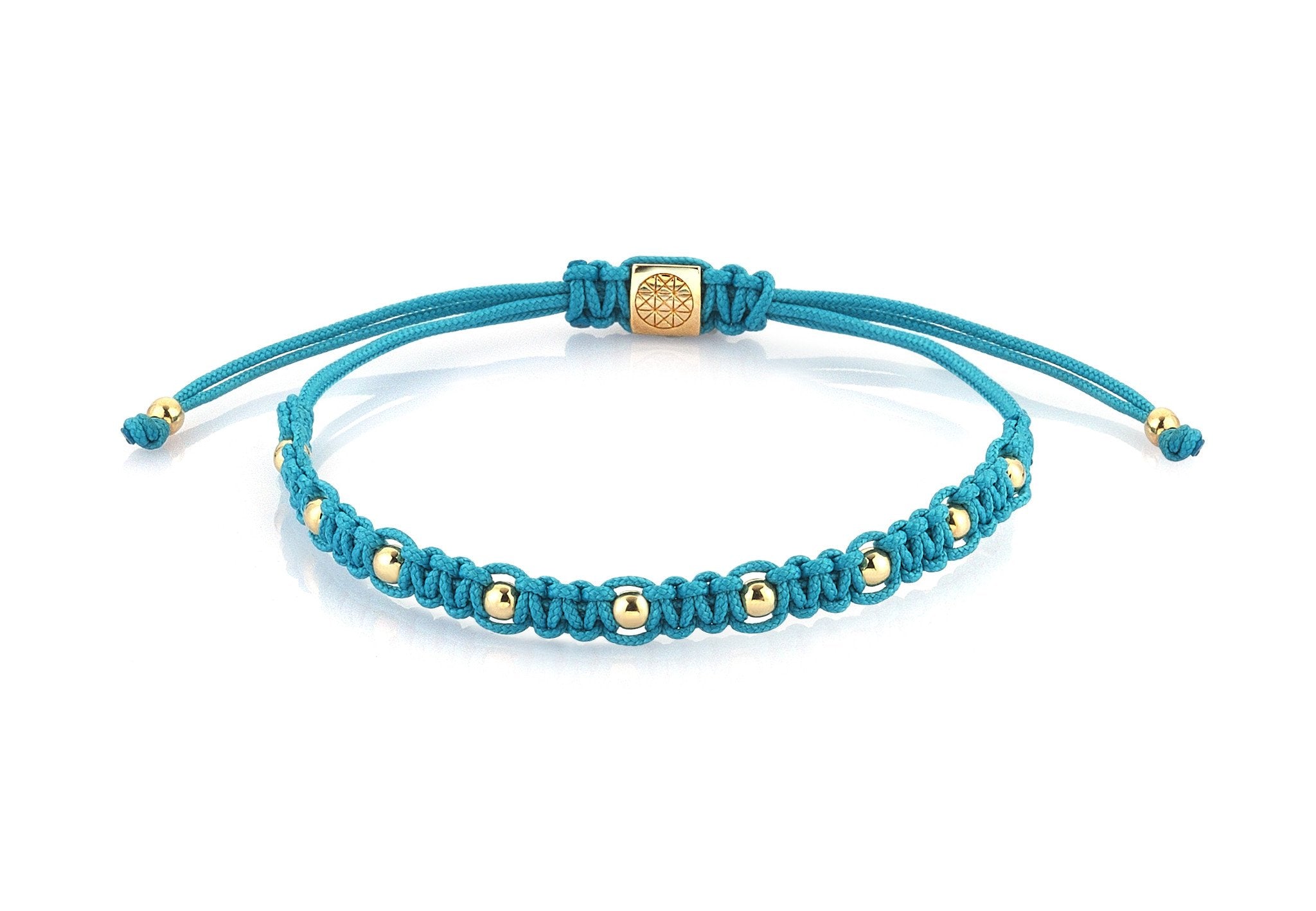 9 Balls Macrame - Silver- Macrame Bracelets- ATOLYESTONE- aststaj