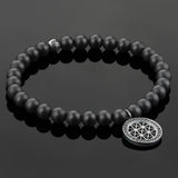  Atolyestone Charm Bracelet - Solid Silver- Beaded Charm Bracelets- ATOLYESTONE- aststaj