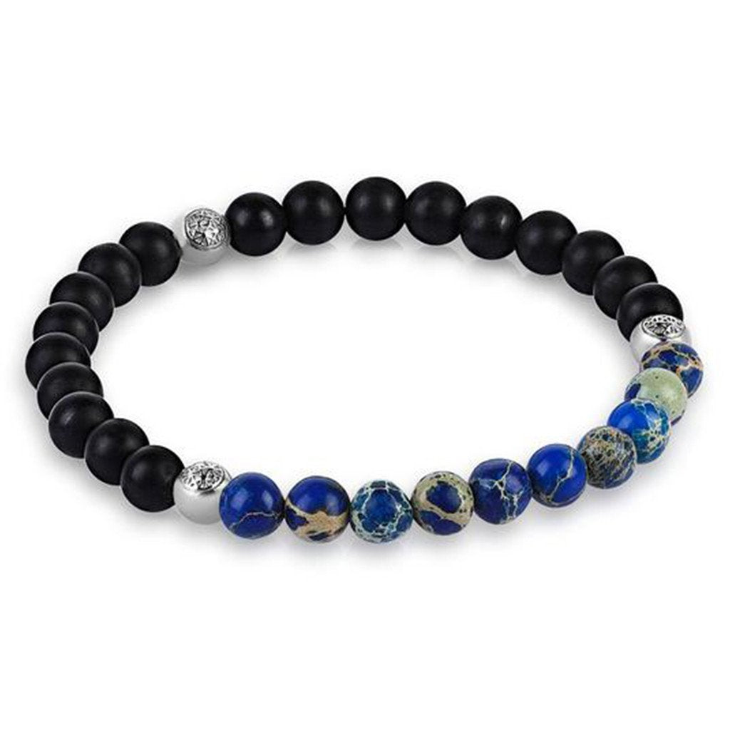  Agate Beaded Bracelet - Micro- Beaded Bracelets- ATOLYESTONE- aststaj