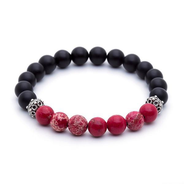  Agate Beaded Bracelet- Beaded Bracelets- ATOLYESTONE- aststaj