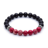  Agate Beaded Bracelet- Beaded Bracelets- ATOLYESTONE- aststaj