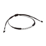  7 Balls Macrame - Silver- Macrame Bracelets- ATOLYESTONE- aststaj