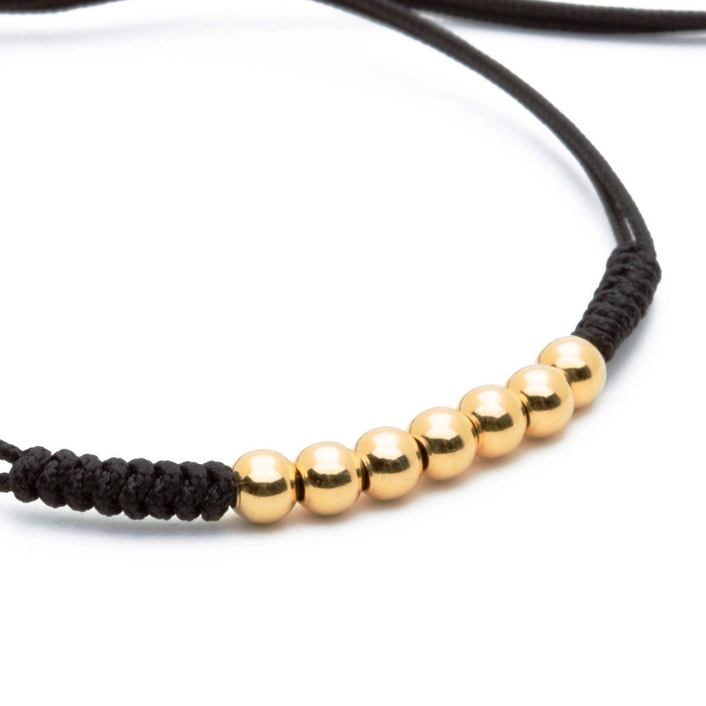  7 Balls Macrame - Silver- Macrame Bracelets- ATOLYESTONE- aststaj