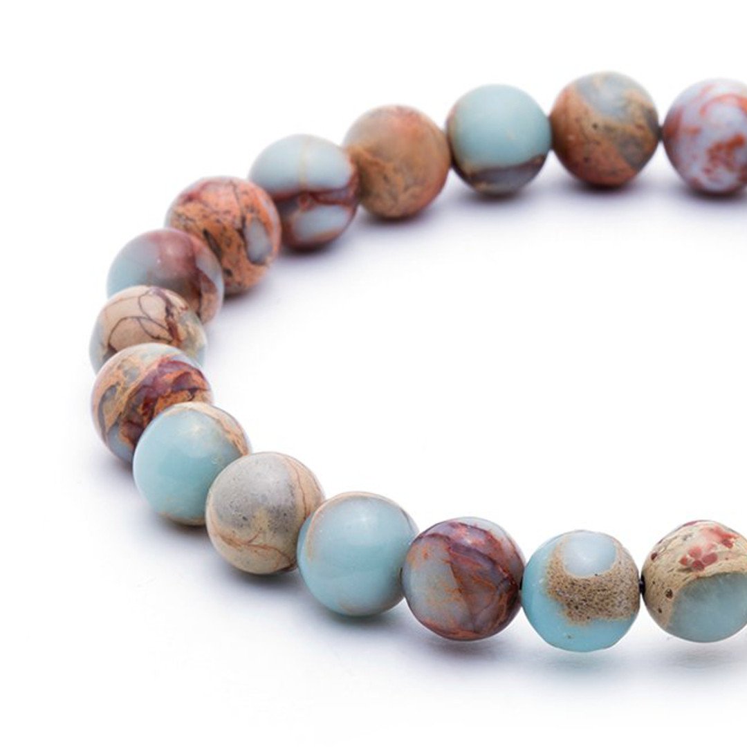  Atolyestone Essentials - Solid Silver- Beaded Bracelets- ATOLYESTONE- aststaj