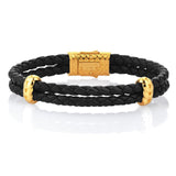  Atolyestone Elements - Solid Silver- Leather Bracelets- ATOLYESTONE- aststaj