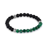  Agate Beaded Bracelet - Micro- Beaded Bracelets- ATOLYESTONE- aststaj