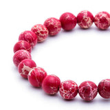  Atolyestone Jasper Essentials - Solid Silver- Beaded Bracelets- ATOLYESTONE- aststaj