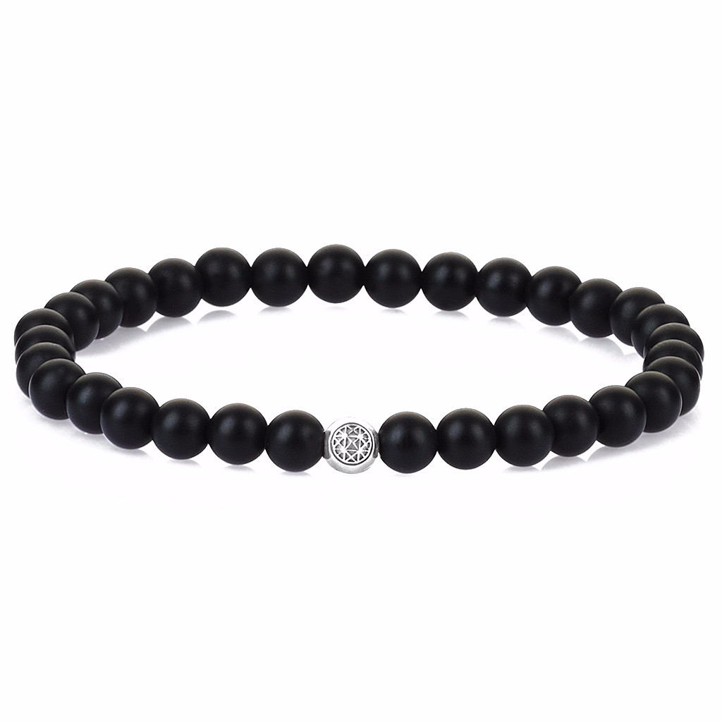  Atolyestone Essentials - Solid Silver- Beaded Bracelets- ATOLYESTONE- aststaj