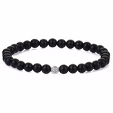  Atolyestone Essentials - Solid Silver- Beaded Bracelets- ATOLYESTONE- aststaj