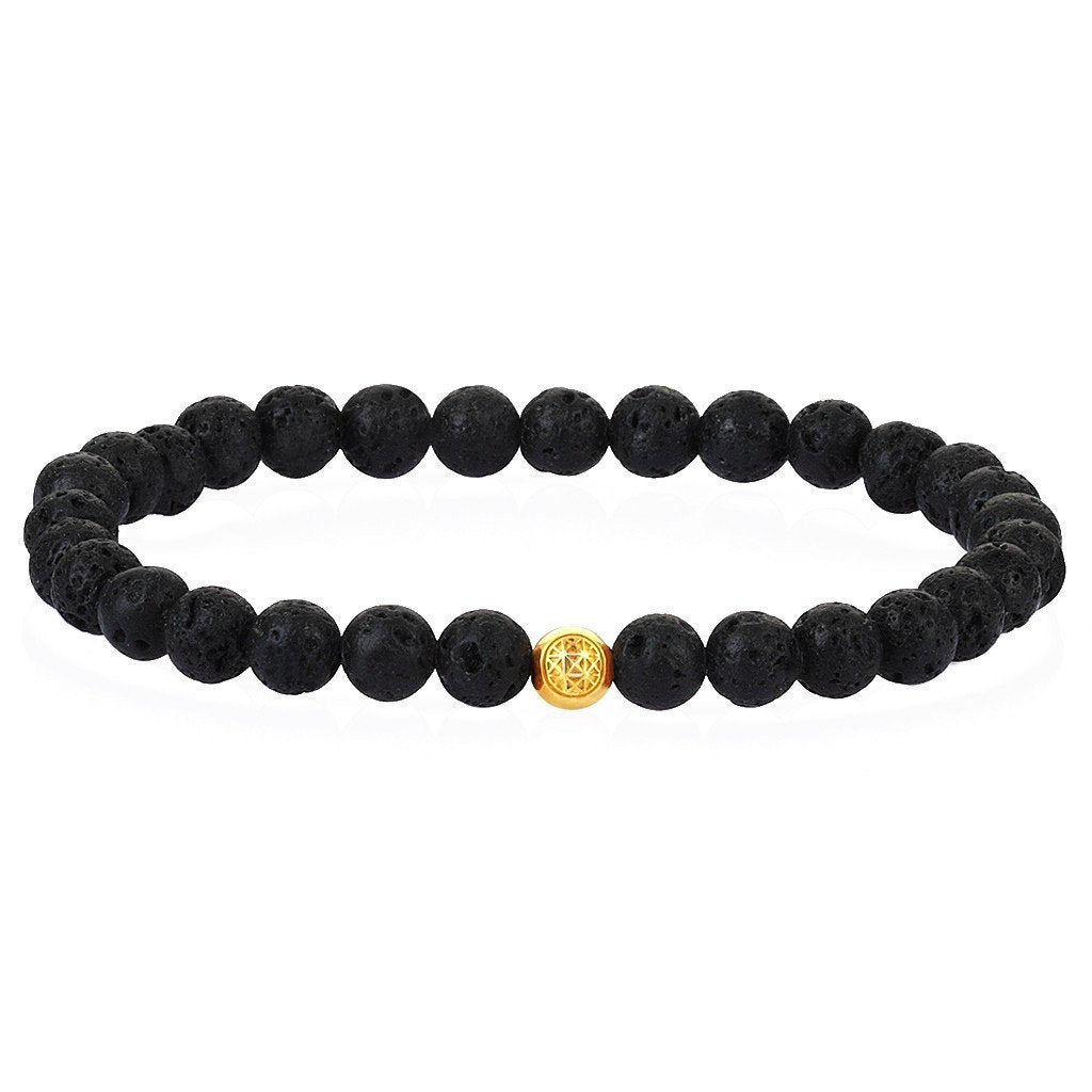  Atolyestone Essentials - Solid Silver- Beaded Bracelets- ATOLYESTONE- aststaj