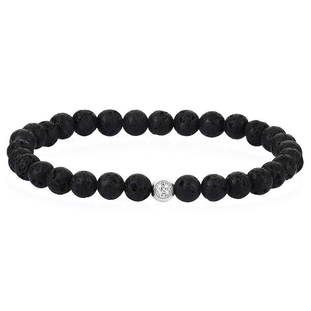  Atolyestone Essentials - Solid Silver- Beaded Bracelets- ATOLYESTONE- aststaj