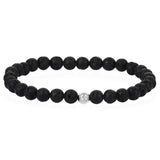  Atolyestone Essentials - Solid Silver- Beaded Bracelets- ATOLYESTONE- aststaj