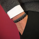  9 Balls Macrame - Silver- Macrame Bracelets- ATOLYESTONE- aststaj