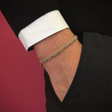  9 Balls Macrame - Silver- Macrame Bracelets- ATOLYESTONE- aststaj