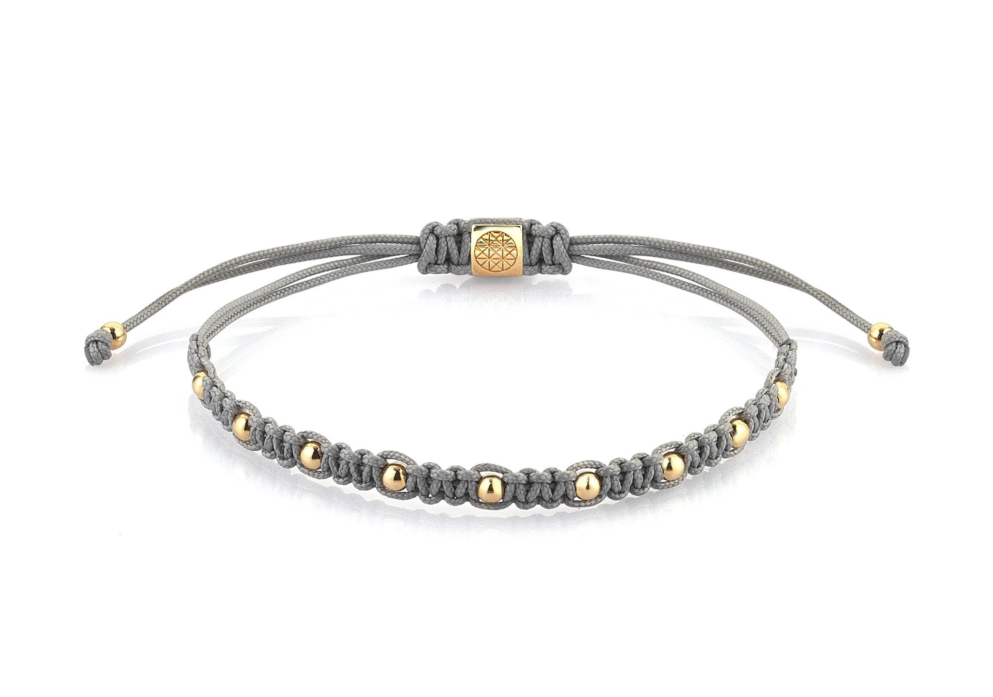  9 Balls Macrame - Silver- Macrame Bracelets- ATOLYESTONE- aststaj