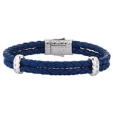  Atolyestone Elements - Solid Silver- Leather Bracelets- ATOLYESTONE- aststaj