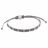  9 Balls Macrame - Silver- Macrame Bracelets- ATOLYESTONE- aststaj