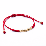  7 Balls Macrame - Silver- Macrame Bracelets- ATOLYESTONE- aststaj