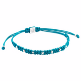  9 Balls Macrame - Silver- Macrame Bracelets- ATOLYESTONE- aststaj